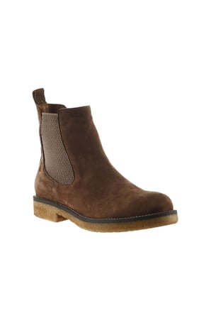 Bueno Shoes Vizon Nubuk Kadın Düz Bot 01wt6205