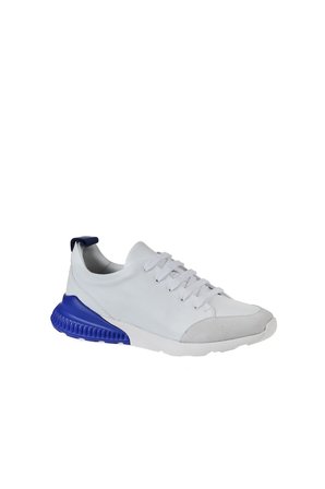Bueno Shoes Beyaz Mavi Deri Erkek Spor Ayakkabı 01mq5500