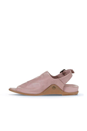 Bueno Shoes Gül Kurusu Deri Kadın Sandalet 01wu7603