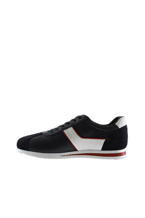 Bueno Shoes Lacivert Süet-atlas Deri Erkek Spor Ayakkabı 07m8250