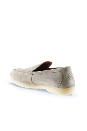 Bueno Shoes Bej Süet Kadın Loafer 05ws102