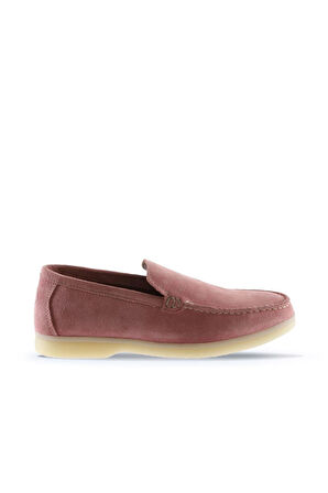 Bueno Shoes Pembe Süet Kadın Loafer 05ws102