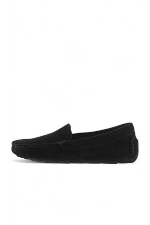 Bueno Shoes Siyah Süet Kadın Loafer 05ws230