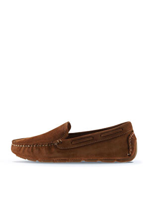 Bueno Shoes Taba Açık Süet Kadın Loafer 05ws230