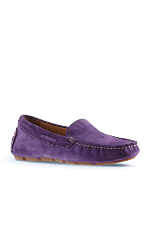 Bueno Shoes Mor Süet Kadın Loafer 05ws230