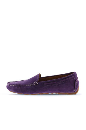 Bueno Shoes Mor Süet Kadın Loafer 05ws230