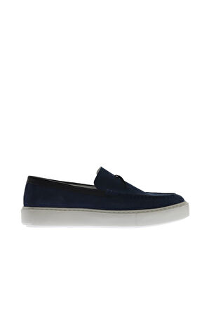 Bueno Shoes Mavi Süet-napa Deri Erkek Loafer 03m10793