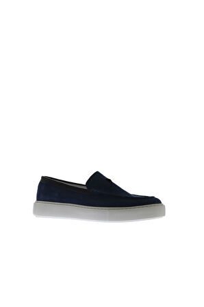 Bueno Shoes Mavi Süet-napa Deri Erkek Loafer 03m10793