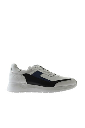 Bueno Shoes Beyaz Multi Deri Erkek Spor Ayakkabı 03m11645