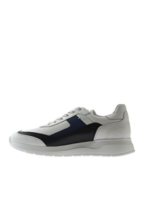 Bueno Shoes Beyaz Multi Deri Erkek Spor Ayakkabı 03m11645