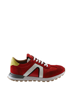 Bueno Shoes Kırmızı Multi Deri Erkek Spor Ayakkabı 04m6071