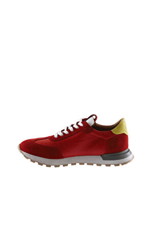 Bueno Shoes Kırmızı Multi Deri Erkek Spor Ayakkabı 04m6071