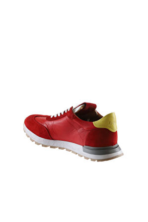 Bueno Shoes Kırmızı Multi Deri Erkek Spor Ayakkabı 04m6071