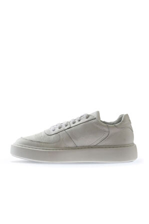 Bueno Shoes Beyaz Flotter Deri Erkek Spor Ayakkabı 01mu10405