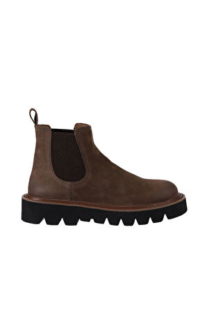 Bueno Shoes Kahverengi Nubuk Kadın Düz Bot 01wv10200