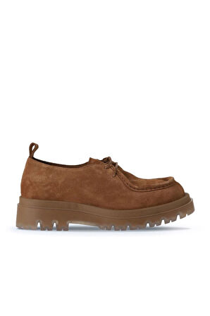 Bueno Shoes Taba Açık Süet Kadın Klasik Ayakkabı 01wv1503