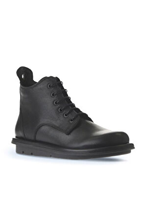 Bueno Shoes Siyah Deri Kadın Düz Bot 01wv7504