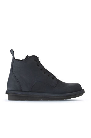 Bueno Shoes Mavi Nubuk Kadın Düz Bot 01wv7504