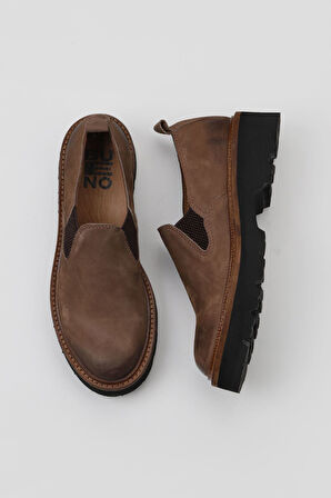 Bueno Shoes Kahverengi Nubuk Kadın Klasik Ayakkabı 01wv9903
