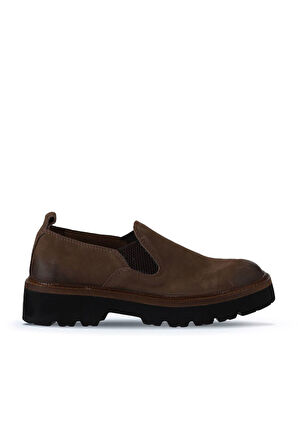 Bueno Shoes Kahverengi Nubuk Kadın Klasik Ayakkabı 01wv9903