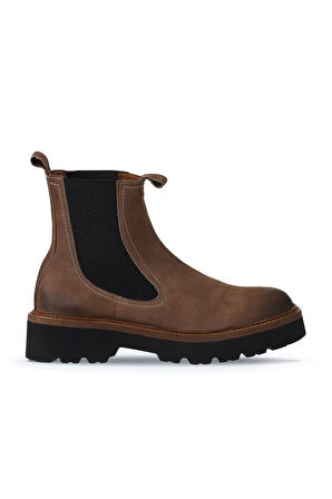 Bueno Shoes Kahverengi Nubuk Kadın Düz Bot 01wv9905