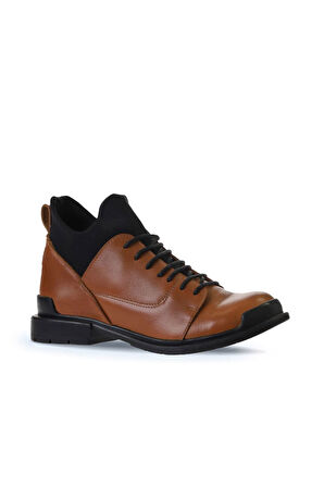 Bueno Shoes Taba Deri Kadın Düz Bot 01wp7701