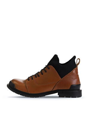 Bueno Shoes Taba Deri Kadın Düz Bot 01wp7701