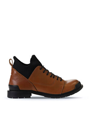 Bueno Shoes Taba Deri Kadın Düz Bot 01wp7701