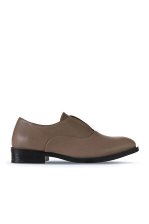 Bueno Shoes Gri Deri Kadın Düz Ayakkabı 01wt2400