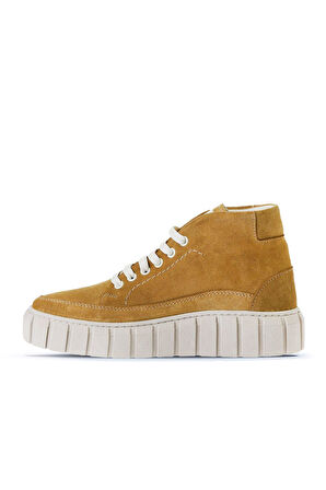 Bueno Shoes Taba Açık Süet Kadın Spor Bot 01wt3400