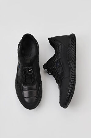 Bueno Shoes Siyah Trek-messi Deri Erkek Spor Ayakkabı 07m06908446