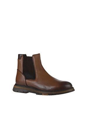 Bueno Shoes Taba Atlas Deri Erkek Düz Bot 07m1234767