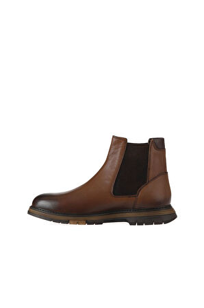 Bueno Shoes Taba Atlas Deri Erkek Düz Bot 07m1234767
