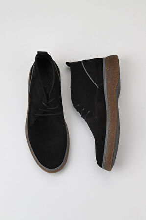 Bueno Shoes Siyah Süet Erkek Bot 07m12912844