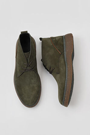Bueno Shoes Haki Süet Erkek Bot 07m12912844