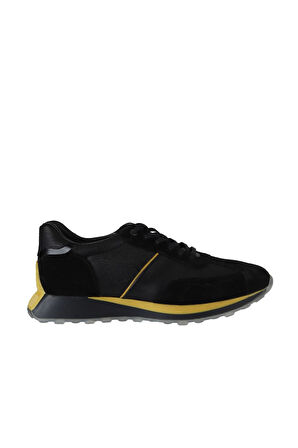 Bueno Shoes Siyah Süet-atlas Sr Deri Erkek Spor Ayakkabı 07m13852220