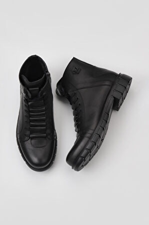 Bueno Shoes Siyah Antik Erkek Bot 07m8518350