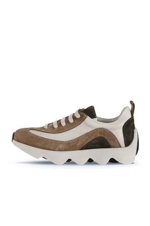 Bueno Shoes Taba Multi Deri Kadın Spor Ayakkabı 01wv11200