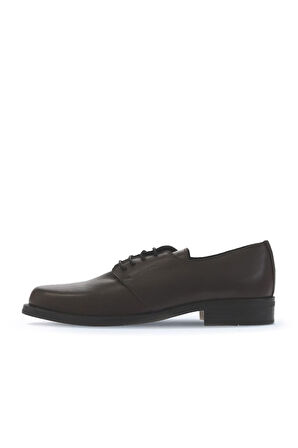 Bueno Shoes Kahverengi Deri Kadın Düz Ayakkabı 01wv8600