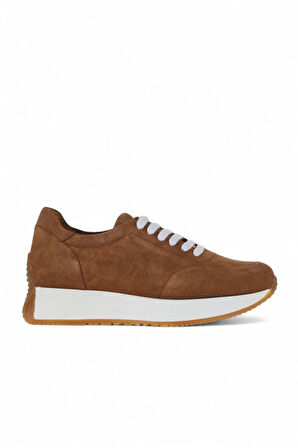 Bueno Shoes Taba Açık Süet Kadın Sneakers 01wv11302