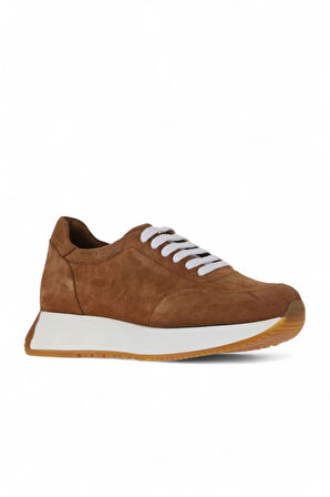 Bueno Shoes Taba Açık Süet Kadın Sneakers 01wv11302