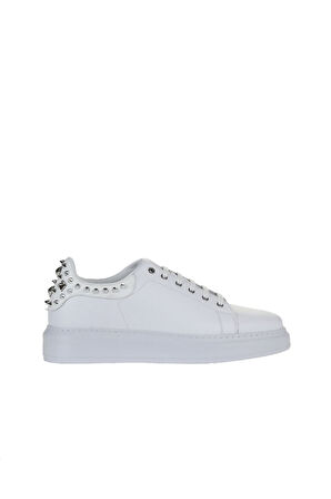 Bueno Shoes Beyaz Deri Erkek Spor Ayakkabı 09ma202