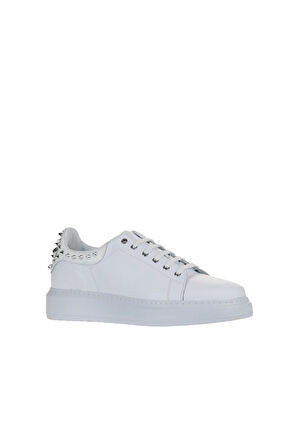 Bueno Shoes Beyaz Deri Erkek Spor Ayakkabı 09ma202