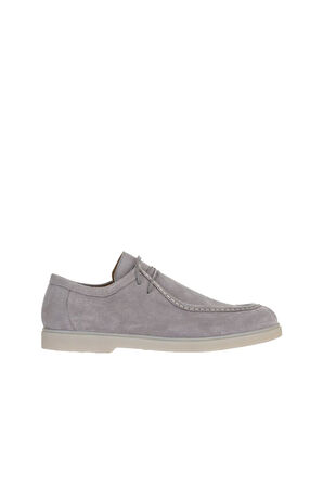 Bueno Shoes Gri Açık Süet Erkek Loafer 10m00673