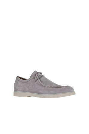 Bueno Shoes Gri Açık Süet Erkek Loafer 10m00673