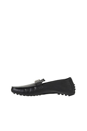 Bueno Shoes Siyah Sofitel Deri Erkek Loafer 10m102661