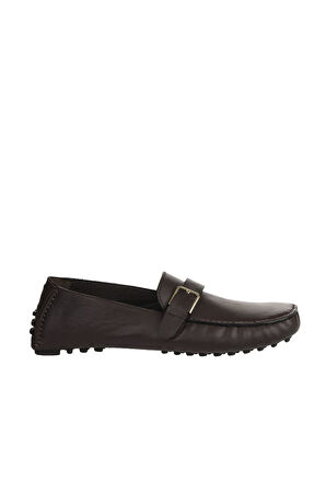 Bueno Shoes Kahverengi Sofitel Deri Erkek Loafer 10m102661