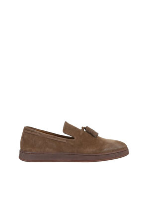 Bueno Shoes Taba Süet Erkek Loafer 10m50029