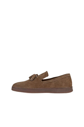 Bueno Shoes Taba Süet Erkek Loafer 10m50029