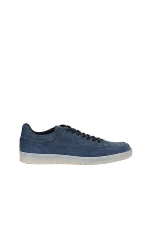 Bueno Shoes Mavi Dante Deri Erkek Spor Ayakkabı 07m0981